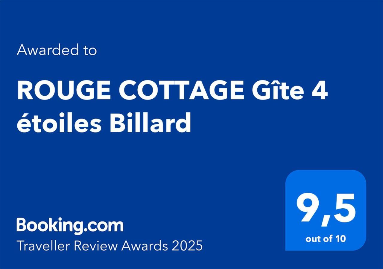 Rouge Cottage Gite 4 Etoiles Billard Gueutteville-les-Gres Ngoại thất bức ảnh